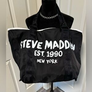 Steve Madden Large Nylon Tote Bag